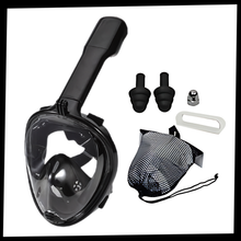 Load image into Gallery viewer, Maschera da snorkeling con vista panoramica a 180° - Ozerty
