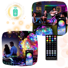 Carica l'immagine nel visualizzatore di Gallery, 210 Luci LED con Sincronizzazione Musicale - Ozerty
