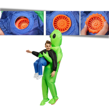 Load image into Gallery viewer, Costume da alieno gonfiabile
