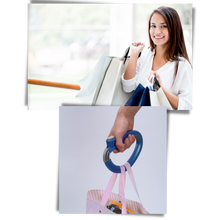 Load image into Gallery viewer, Maniglia per il trasporto dei sacchetti della spesa - Ozerty
