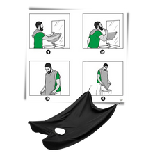 Load image into Gallery viewer, Grembiule da barba per la rasatura - Ozerty
