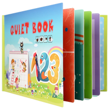 Load image into Gallery viewer, Libro educativo Montessori per bambini -Numeri/   - Ozerty
