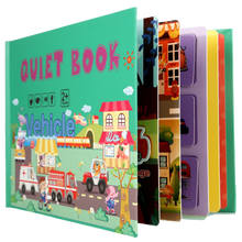 Load image into Gallery viewer, Libro educativo Montessori per bambini -Mezzi di trasporto/   - Ozerty
