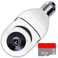 Load image into Gallery viewer, Lampadina con telecamera intelligente - Ozerty
