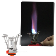 Load image into Gallery viewer, Mini bruciatore portatile per fornelli da campeggio a gas
