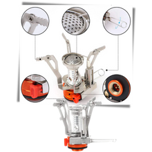 Load image into Gallery viewer, Mini bruciatore portatile per fornelli da campeggio a gas - Ozerty
