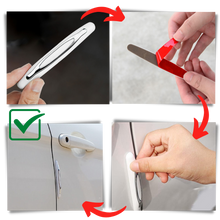 Load image into Gallery viewer, Confezione da 4 strisce di protezione per portiere dell'auto - Ozerty

