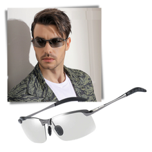 Load image into Gallery viewer, Occhiali da sole UV fotocromatici per uomo - Ozerty
