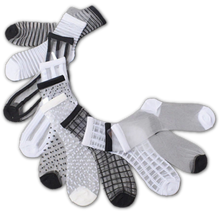 Carica l'immagine nel visualizzatore di Gallery, (10 paia) Calzini trasparenti alla moda per donne - Ozerty
