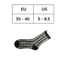 Carica l'immagine nel visualizzatore di Gallery, (10 paia) Calzini trasparenti alla moda per donne - Ozerty
