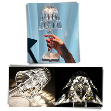 Load image into Gallery viewer, Lampada da scrivania in cristallo acrilico
