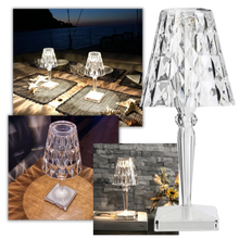 Load image into Gallery viewer, Lampada da scrivania in cristallo acrilico - Ozerty
