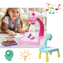 Load image into Gallery viewer, Tavolo da disegno di proiezione per bambini - Ozerty
