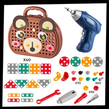 Load image into Gallery viewer, Kit di puzzle educativi e trapani - Ozerty
