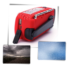 Load image into Gallery viewer, Radio d'emergenza con dinamo multifunzionale - Ozerty

