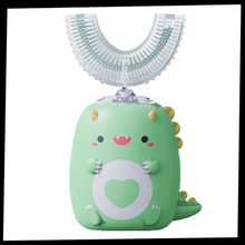 Load image into Gallery viewer, Spazzolino da denti elettrico a forma di u per bambini

