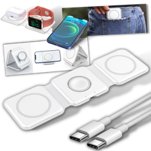 Load image into Gallery viewer, Dock di ricarica wireless pieghevole - Ozerty
