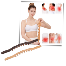 Load image into Gallery viewer, Massaggiatore muscolare in legno naturale - Ozerty
