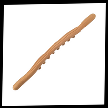 Load image into Gallery viewer, Massaggiatore muscolare in legno naturale - Ozerty
