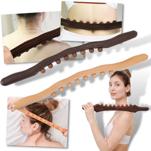 Load image into Gallery viewer, Massaggiatore muscolare in legno naturale - Ozerty
