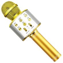 Load image into Gallery viewer, Microfono karaoke bluetooth senza fili
