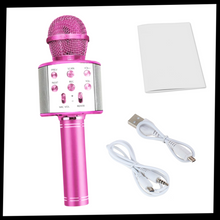 Load image into Gallery viewer, Microfono karaoke bluetooth senza fili - Ozerty
