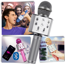 Load image into Gallery viewer, Microfono karaoke bluetooth senza fili - Ozerty
