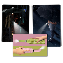 Load image into Gallery viewer, Ombrello da sole e pioggia a LED antivento - Ozerty
