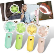Load image into Gallery viewer, Ventola USB tascabile portatile con LED - Ozerty
