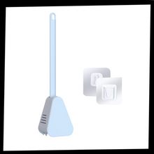 Load image into Gallery viewer, Scopino da toilette con manico lungo e base a muro
