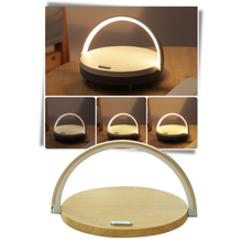 Load image into Gallery viewer, Lampada da tavolo e caricabatterie wireless - Ozerty

