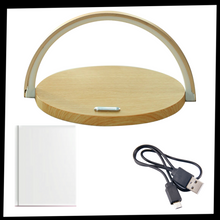 Load image into Gallery viewer, Lampada da tavolo e caricabatterie wireless - Ozerty
