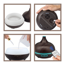 Load image into Gallery viewer, Diffusore e umidificatore di oli essenziali - Ozerty
