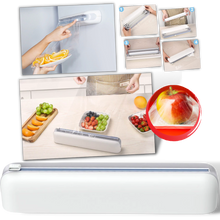 Load image into Gallery viewer, Dispenser e taglierina per involucri alimentari in plastica - Ozerty
