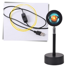 Load image into Gallery viewer, Lampada da scrivania a LED con proiettore di luce colorata
