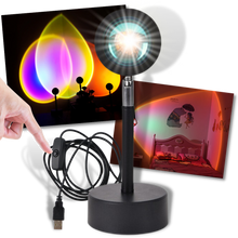 Load image into Gallery viewer, Lampada da scrivania a LED con proiettore di luce colorata - Ozerty
