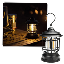 Load image into Gallery viewer, Lanterna da campeggio retrò a LED - Ozerty
