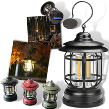 Load image into Gallery viewer, Lanterna da campeggio retrò a LED - Ozerty
