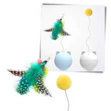 Load image into Gallery viewer, Palla giocattolo per gatti con funzione di rollio automatico - Ozerty
