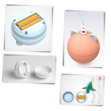 Load image into Gallery viewer, Palla giocattolo per gatti con funzione di rollio automatico - Ozerty
