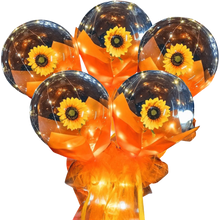 Load image into Gallery viewer, Bellissimo palloncino a LED con rosa
