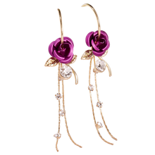 Load image into Gallery viewer, Orecchini con nappe rosa - Ozerty
