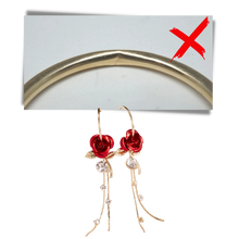Load image into Gallery viewer, Orecchini con nappe rosa - Ozerty
