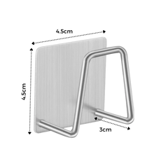 Load image into Gallery viewer, Confezione da 2 porta-spugna in acciaio inox - Ozerty
