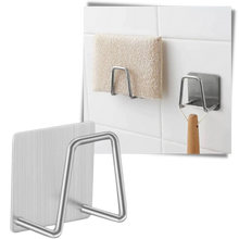 Load image into Gallery viewer, Confezione da 2 porta-spugna in acciaio inox - Ozerty

