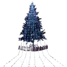 Load image into Gallery viewer, Albero di natale cascata di luci fatate
