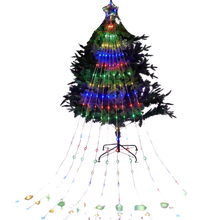 Load image into Gallery viewer, Albero di natale cascata di luci fatate
