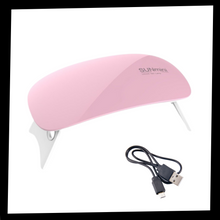 Load image into Gallery viewer, Lampada per asciugare lo smalto sulle unghie a luce UV LED - Ozerty
