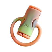 Load image into Gallery viewer, Avvolgicavo in silicone 2 in 1 -Arancione Verde - Ozerty
