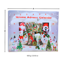 Load image into Gallery viewer, Calendario dell'Avvento degli gnomi con conto alla rovescia di 31 giorni - Ozerty

